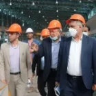 The visit of the Deputy Attorney General to Bafaq Steel Complex